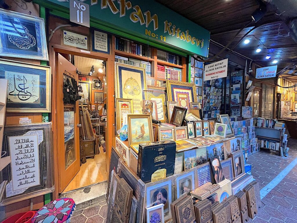 Sahaflar Bazaar Calligraphy Store