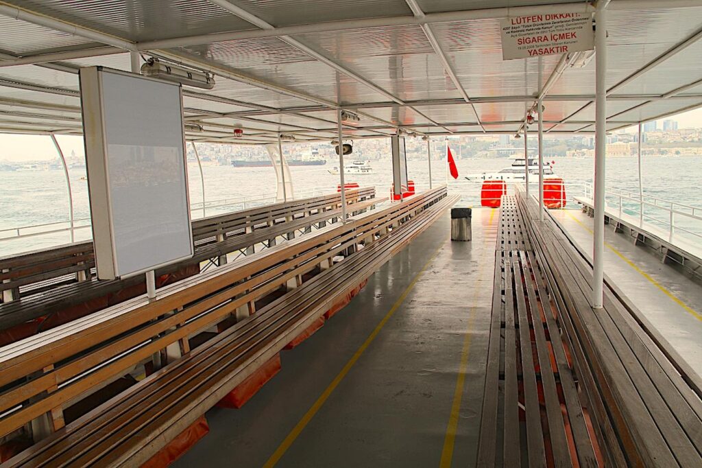 Istanbul Ferry Upper Deck