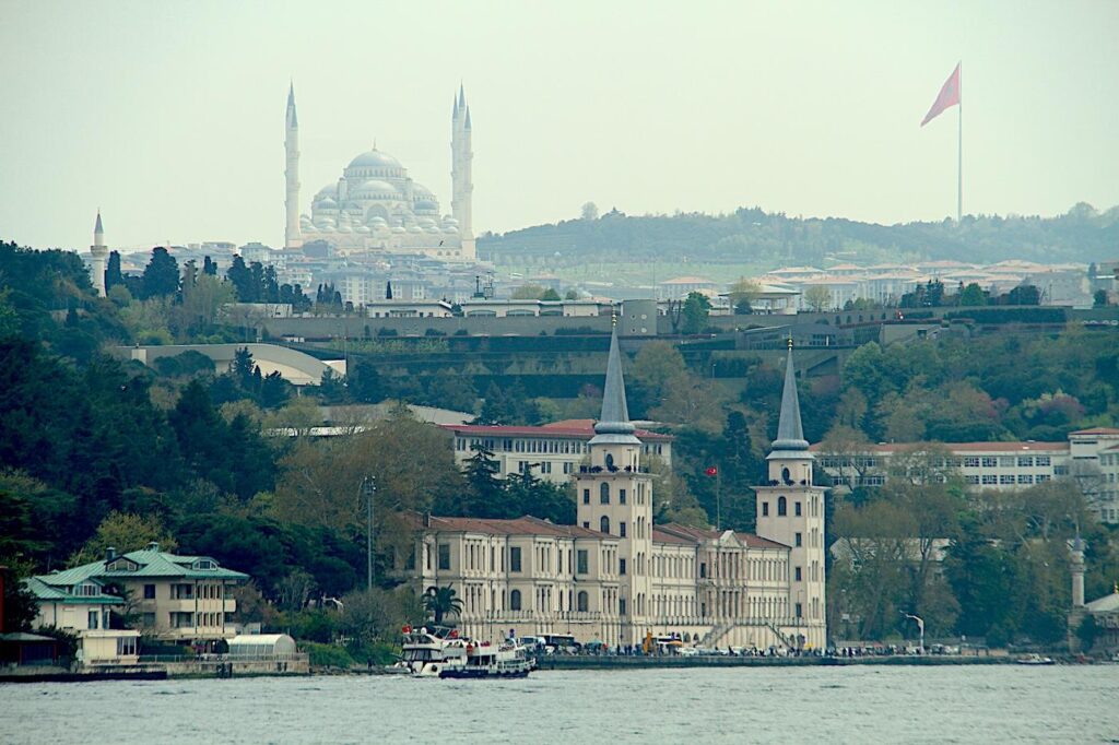Kuleli Military High School & Grand Çamlıca Mosque