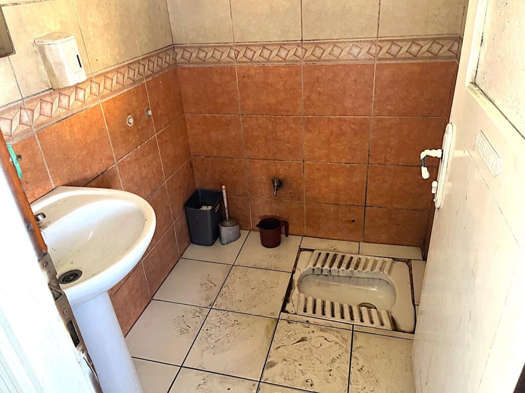 Squat Toilet on a Şehir Hatları Istanbul Ferry