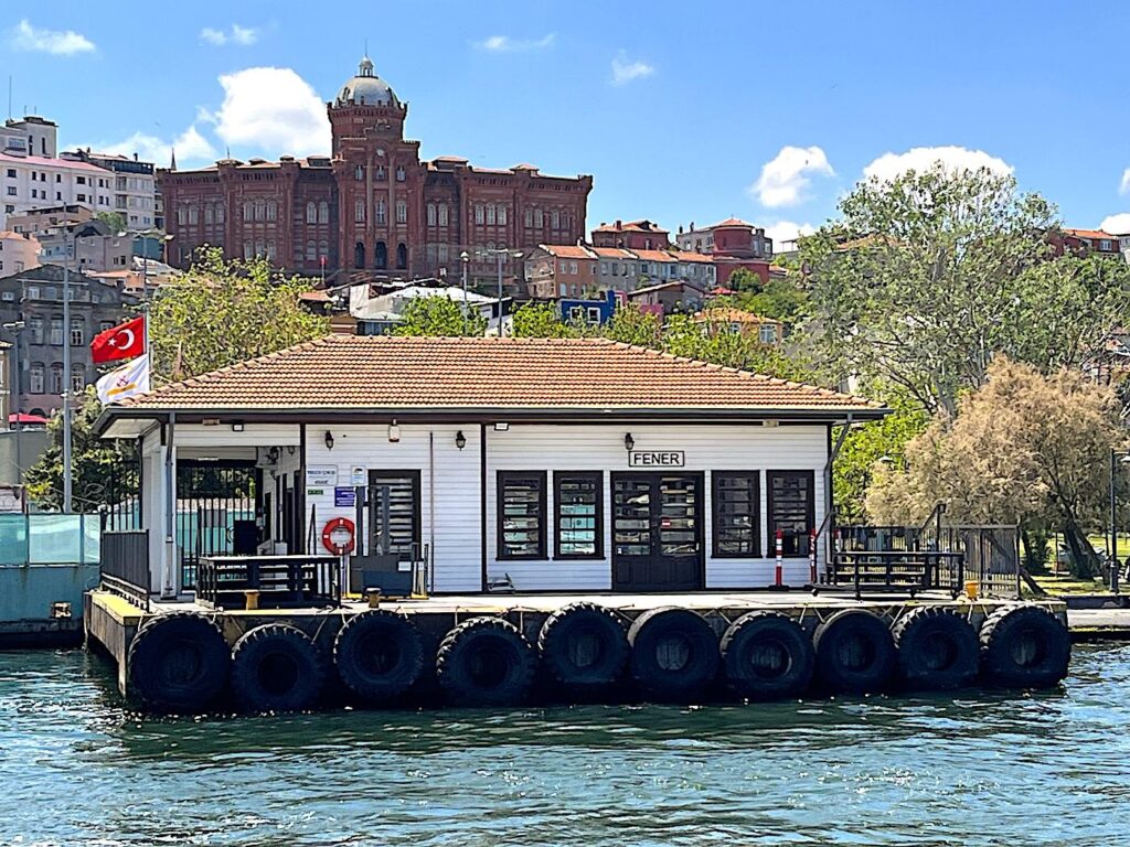 Fener Pier and the Greek Orthodox High School