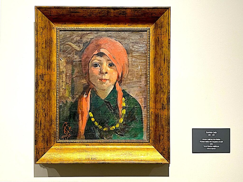 İbrahim Çallı - Belma, Daughter (1921)