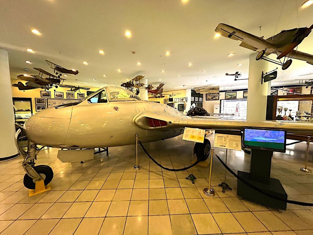 Rahmi M. Koç Museum - de Havilland Vampire Jet Fighter (1941)