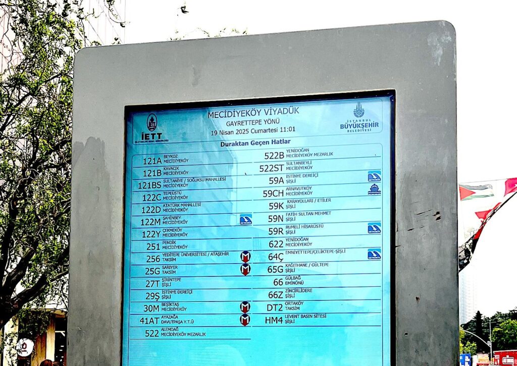 Electronic Bus Information