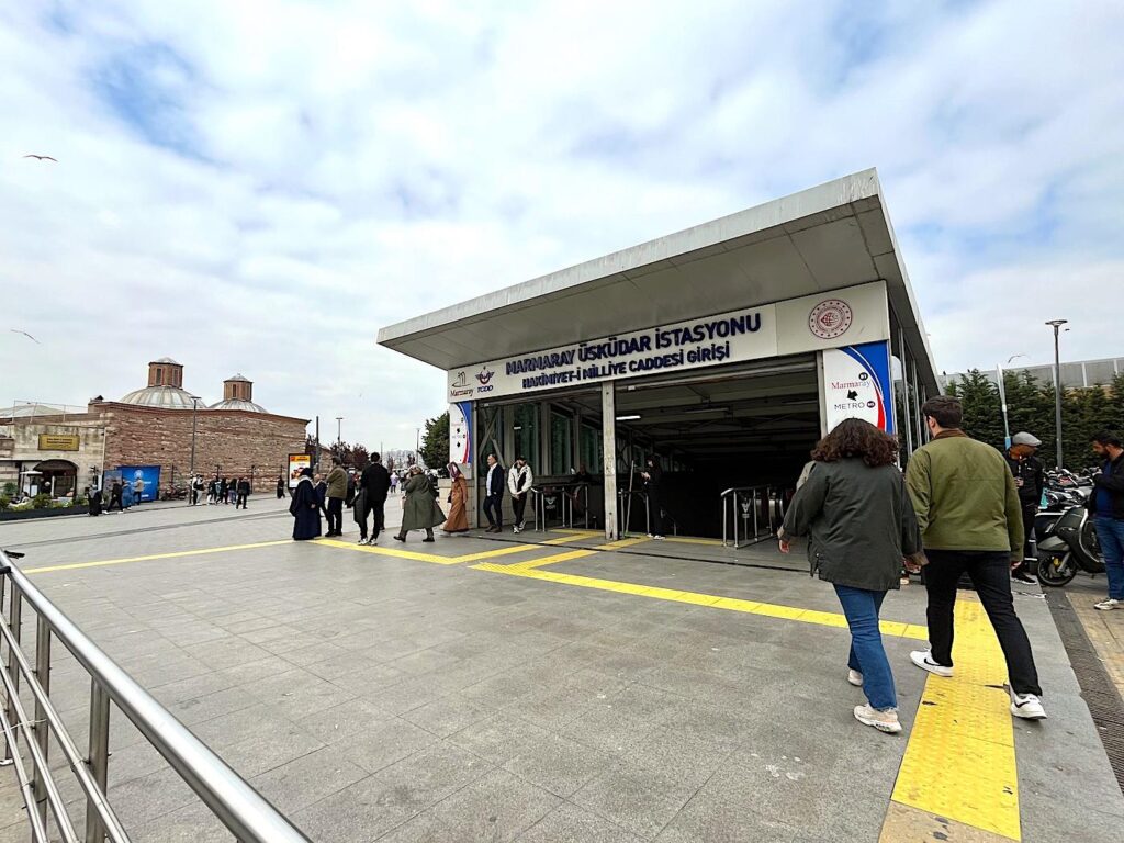 Marmaray Entrance at Üsküdar
