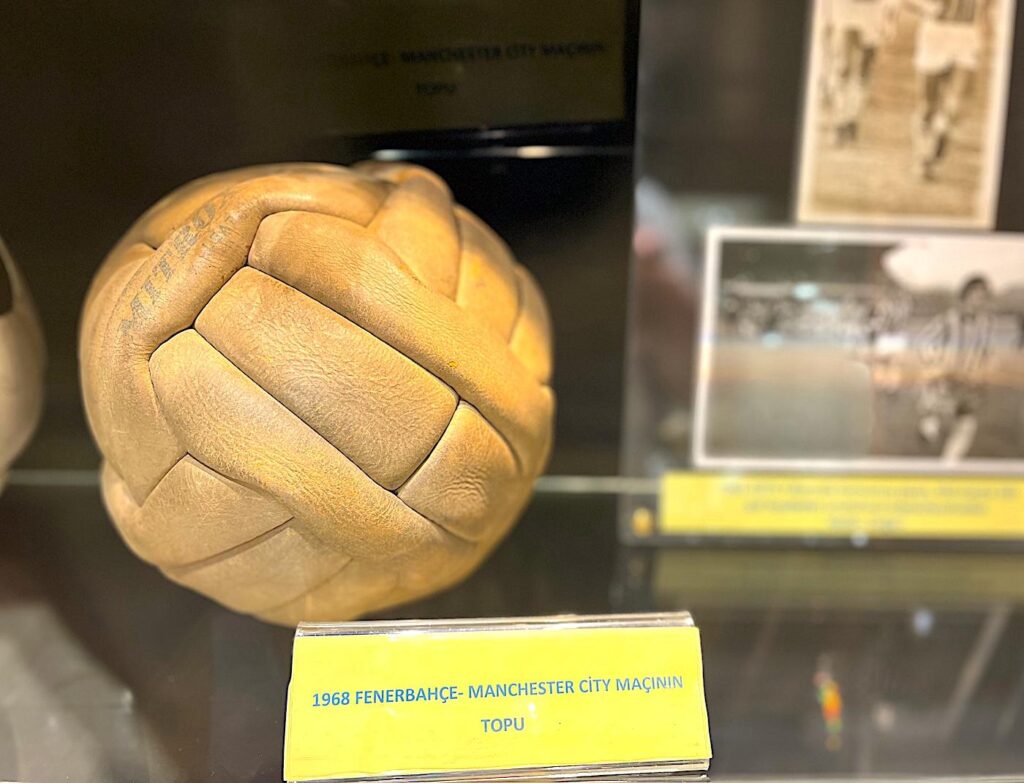 Fenerbahçe vs. Man City Match Ball (1968)