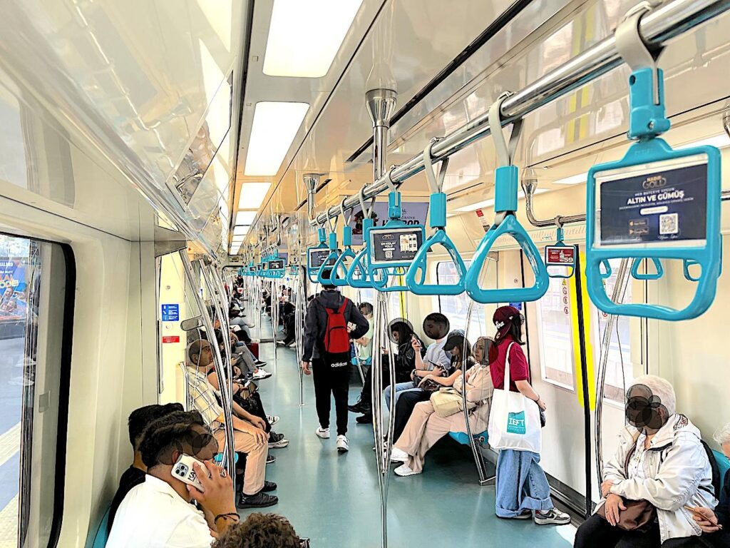Marmaray Carriage Interior