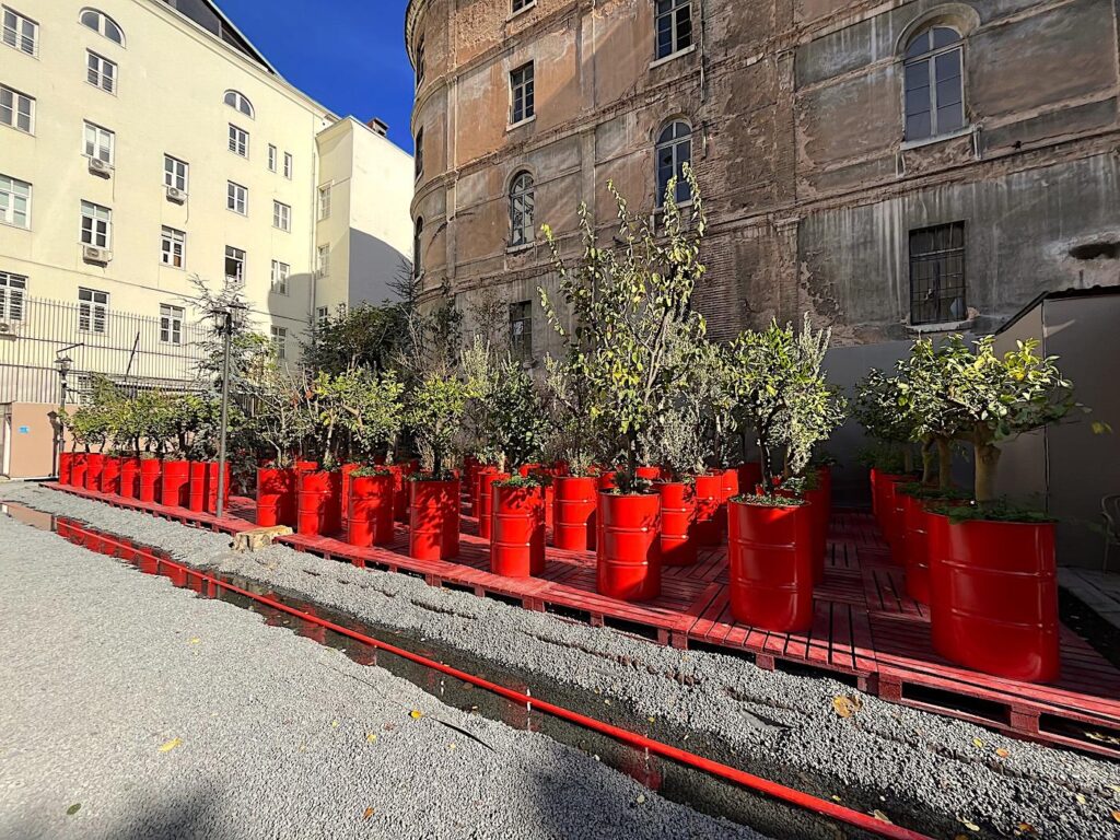 Istanbul Biennial - Garden of the Former French Orphanage - Khalil Rabah