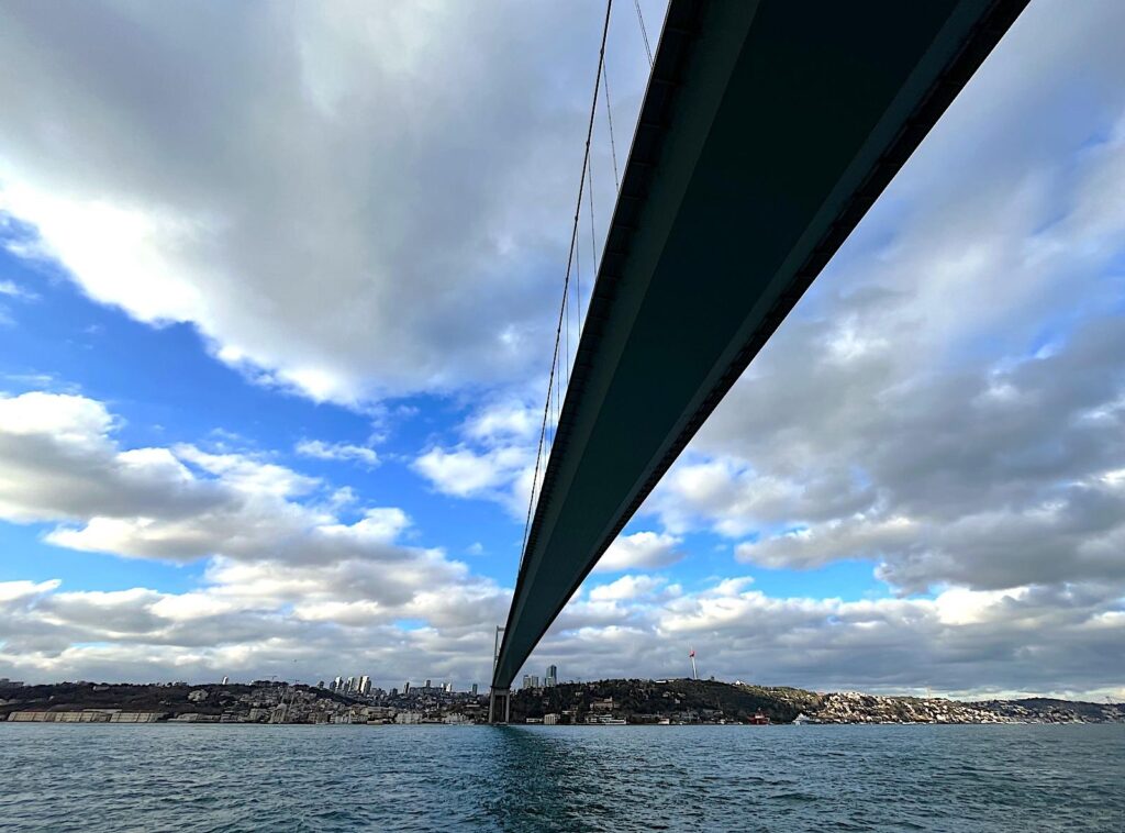 Istanbul Ferry - The Bosphorus Bridge