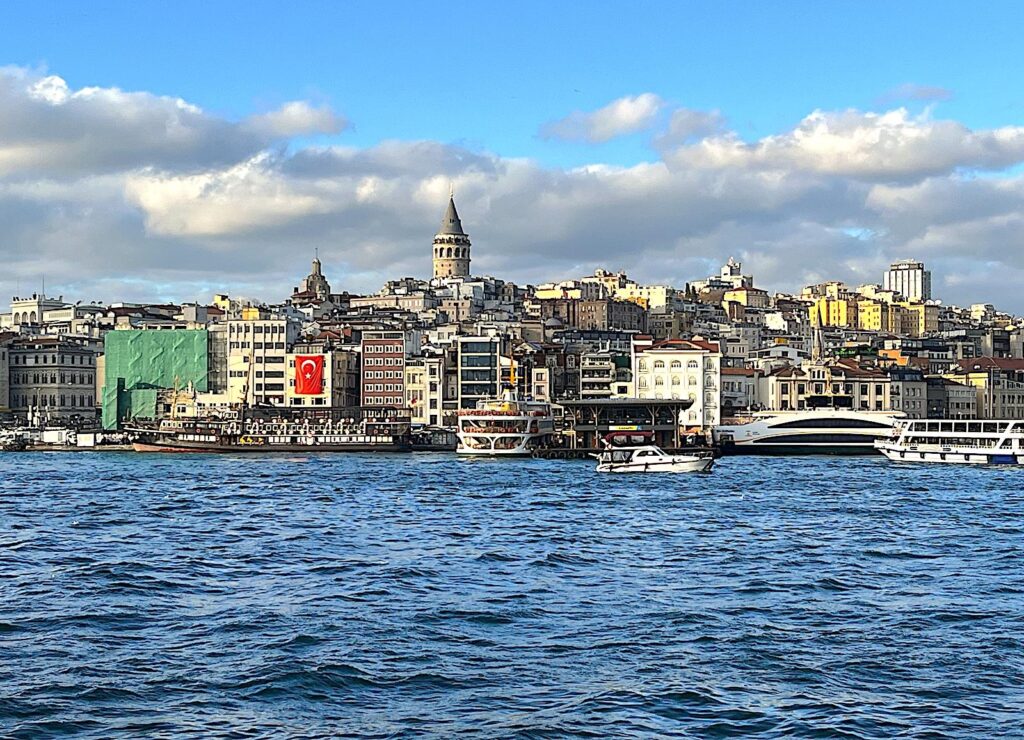 Istanbul Ferry - Karaköy & Galata Tower