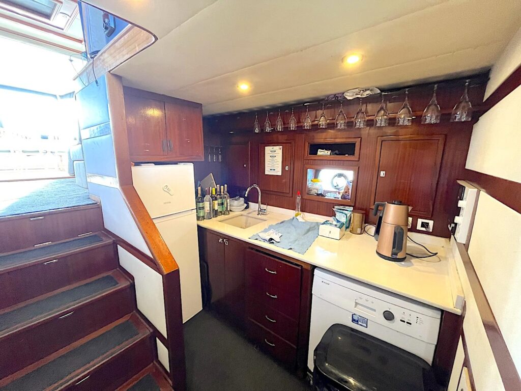 Bosphorus Yacht Tour - Yacht Galley