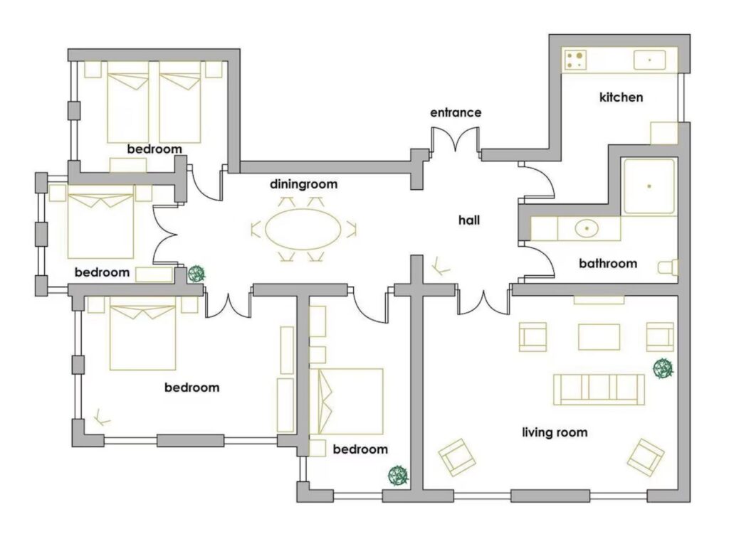 Vacation Rental - Galata 4-Bedroom Apartment
