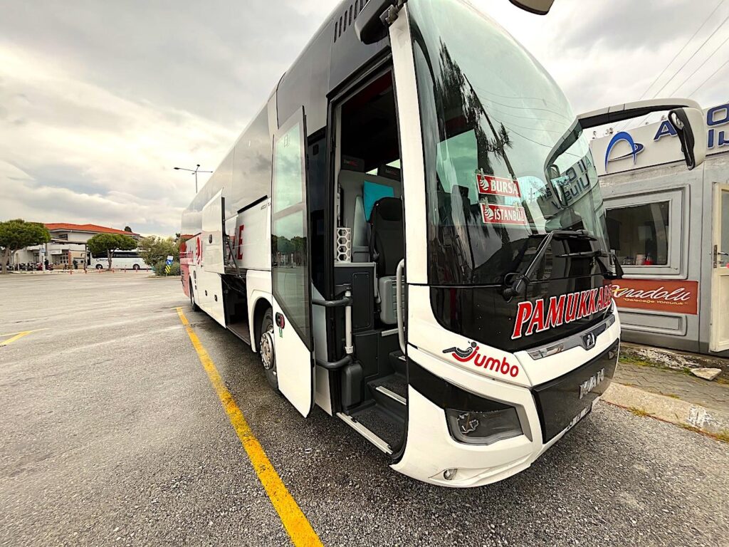 Bus Travel from Istanbul - Pamukkale Jumbo Coach