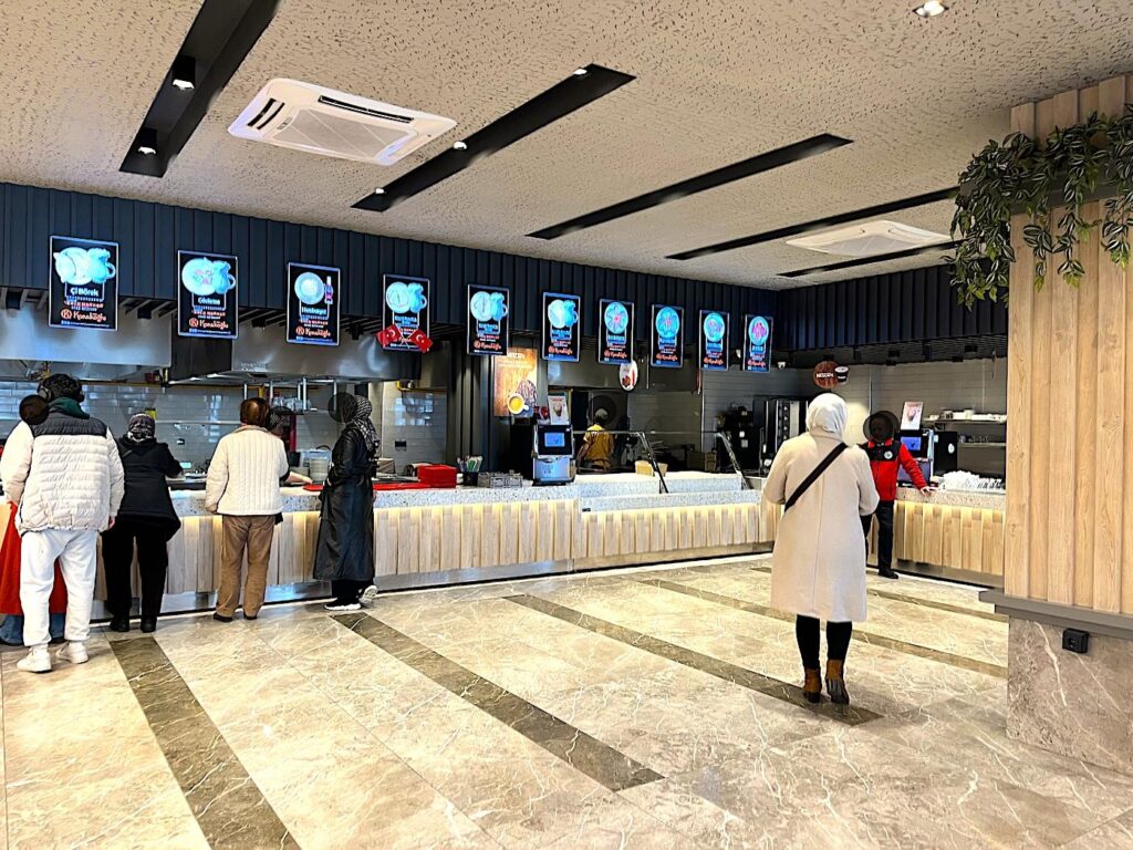 Bus Travel from Istanbul - Food Service Stop on Route