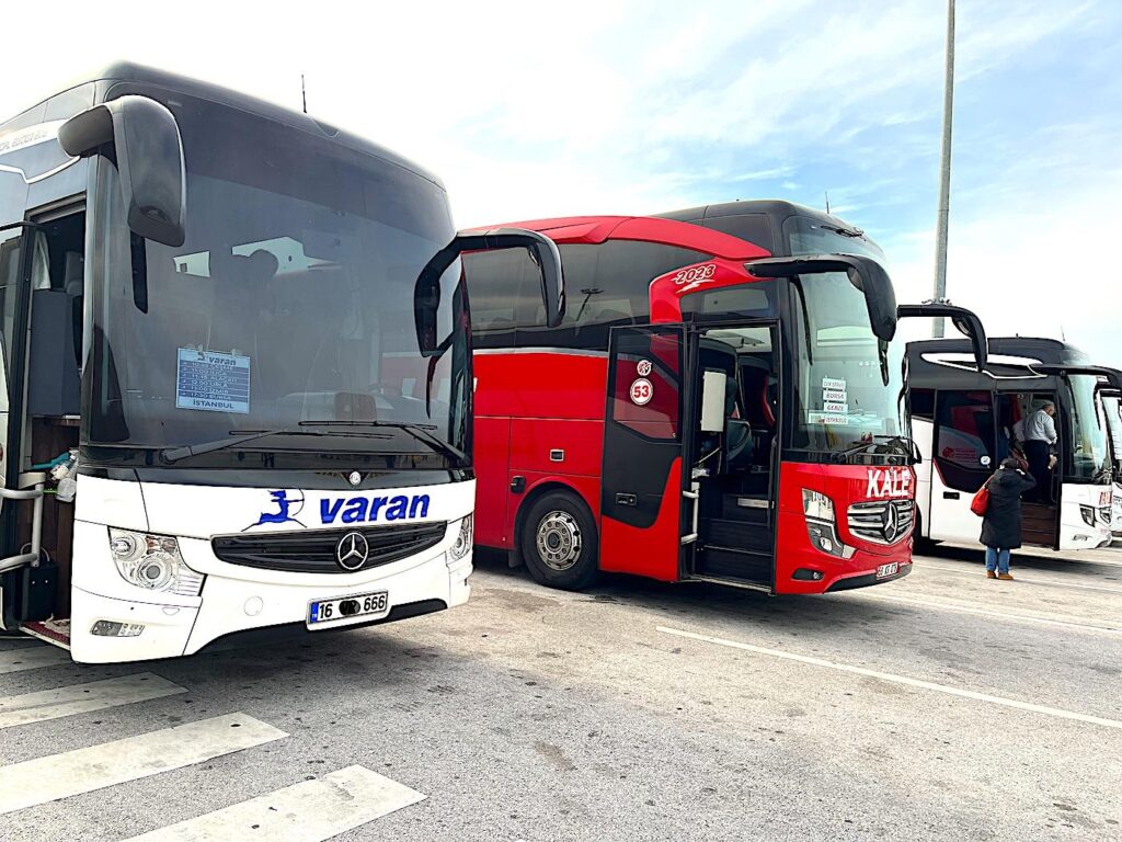 Bus Travel from Istanbul - Varan & Kale Coaches