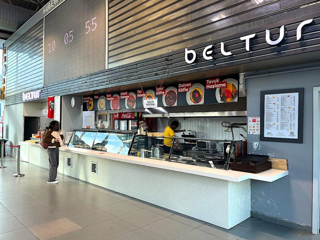 Food Stand at Alibeyköy Coach Station